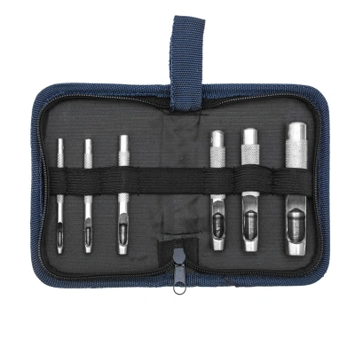 Набор пробойников для кожи 3 4 6 8 10 12.5 мм, 6 шт, чехол Сибртех по ценам производителя в Воронеже с доставкой по всей России