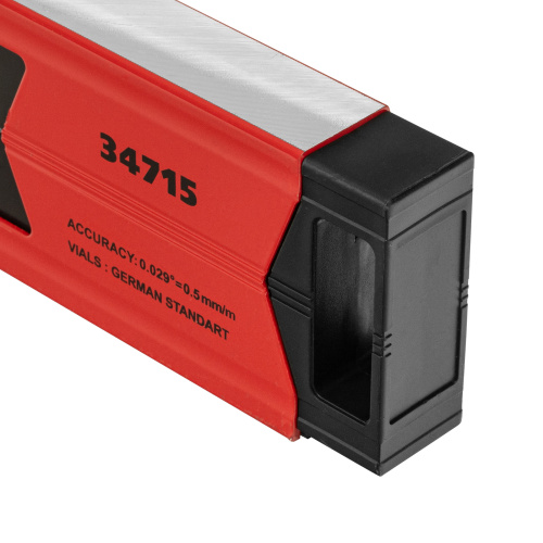 Уровень алюминиевый магнитный, 1500 мм, фрезерованный, 3 глазка (1 зеркальный) усиленный Matrix по ценам производителя в Воронеже с доставкой по всей России