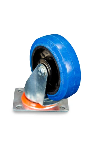 Колесо поворотное из эластичной резины MW150 150 мм по ценам производителя в Воронеже с доставкой по всей России