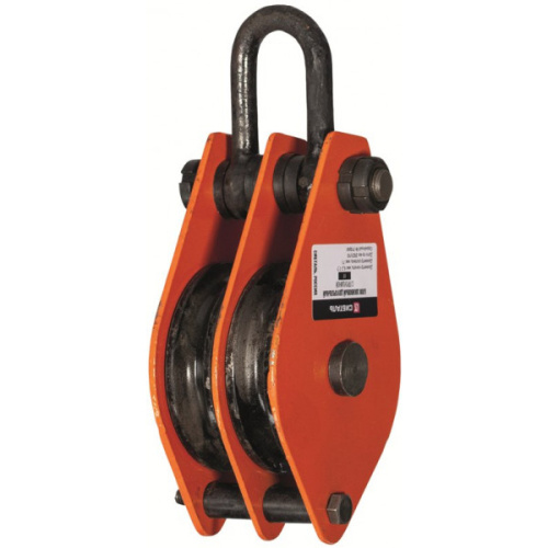 Блок шкивовый двухрольный с проушиной 1 т, D каната 6 - 7 мм, СибТаль по ценам производителя в Воронеже с доставкой по всей России