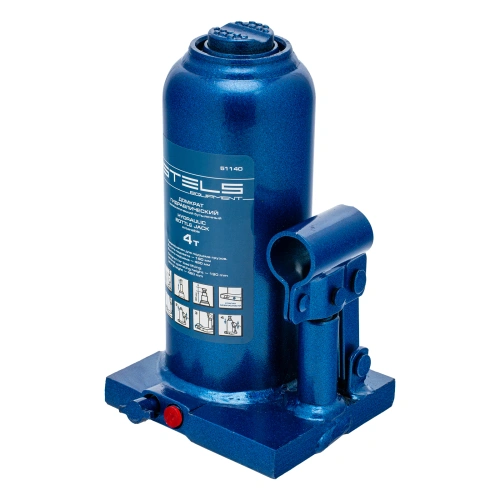 Домкрат гидравлический бутылочный телескопический, 4 т, h подъема 190-480 мм Stels по ценам производителя в Воронеже с доставкой по всей России