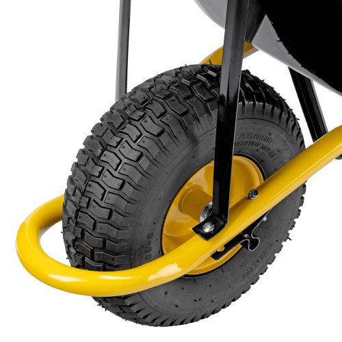 Тачка строительная, усиленная, объем 130 л, 230 кг, колесо 15х6.00-6 Denzel по ценам производителя в Воронеже с доставкой по всей России