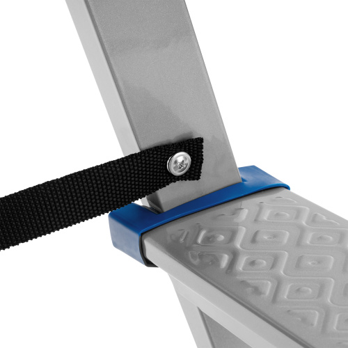 Стремянка двухсторонняя 3 ступени, сталь профиль, стальные ступени, Сибртех по ценам производителя в Воронеже с доставкой по всей России