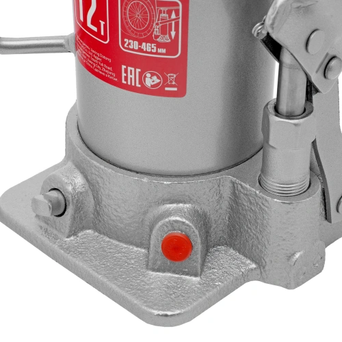 Домкрат гидравлический бутылочный, 12 т, высота подъема 230-465 мм Matrix по ценам производителя в Воронеже с доставкой по всей России