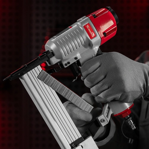 Нейлер-степлер пневматический 2 в 1, с регулировкой глубины забивания, гвозди 18GA, скобы 18GA Matrix по ценам производителя в Воронеже с доставкой по всей России