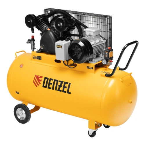 Компрессор воздушный рем. привод BCV 5500-T/270, 5,5 кВт, 270 литров, 850 л/мин Denzel по ценам производителя в Воронеже с доставкой по всей России