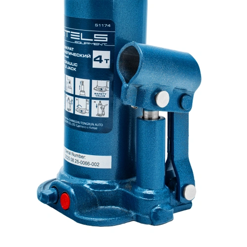 Домкрат гидравлический бутылочный, 4 т, h подъема 188-363 мм, в пластиковом кейсе Stels по ценам производителя в Воронеже с доставкой по всей России