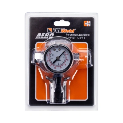 Регулятор давления со встроенным манометром 10 бар, 1/4" AERO по ценам производителя в Воронеже с доставкой по всей России