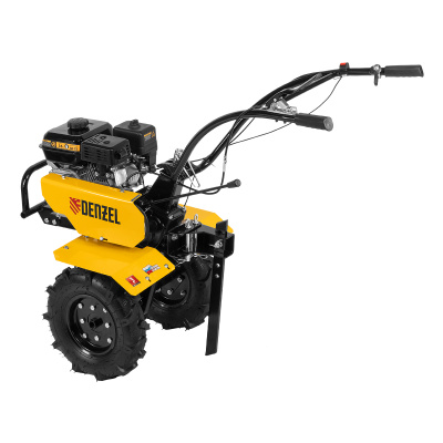 Мотоблок DPT-270, 7 л.с., ремен.сцеп, шир 85 см, глуб 35 см,фрез 3х4,ШОМ,скор 2В/1Н,кол 8" Denzel по ценам производителя в Воронеже с доставкой по всей России