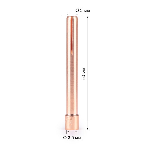 FoxWeld Цанга 3,0мм х 50мм TIG17/18/26 (702.0241, пр-во FoxWeld/КНР) купить в Москве с доставкой по всей России | ProtosMarket.ru