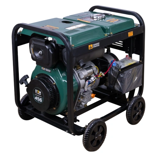 Генератор дизельный STEM Techno S5500DE (5.5 кВт, электростартер, дисплей, подогрев) по ценам производителя в Воронеже с доставкой по всей России