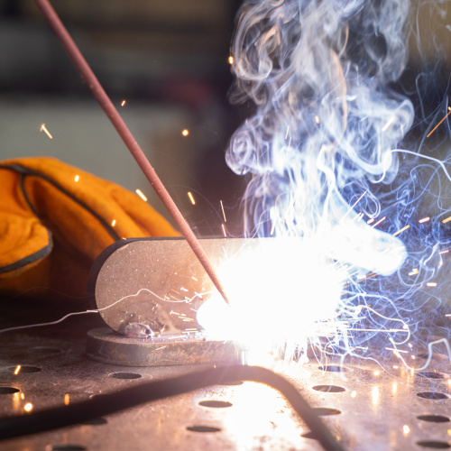 Электроды DER-46, диам. 3 мм, 1 кг, рутиловое покрытие Denzel по ценам производителя в Воронеже с доставкой по всей России