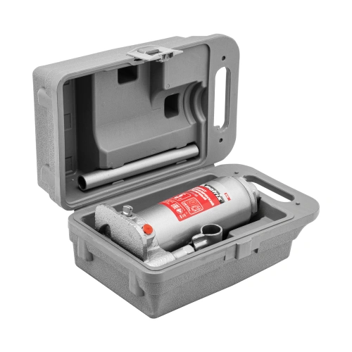 Домкрат гидравлический бутылочный, 5 т, высота подъема 216-413 мм, в пластиковый кейсе Matrix по ценам производителя в Воронеже с доставкой по всей России