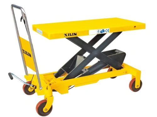 Стол подъемный передвижной 800 кг 475-1500 мм (1220х610 мм) XILIN SPS800 по ценам производителя в Воронеже с доставкой по всей России