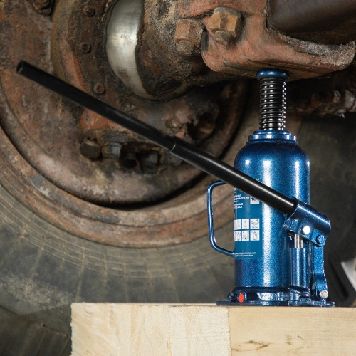 Домкрат гидравлический бутылочный, 16 т, h подъема 227-457 мм Stels по ценам производителя в Воронеже с доставкой по всей России