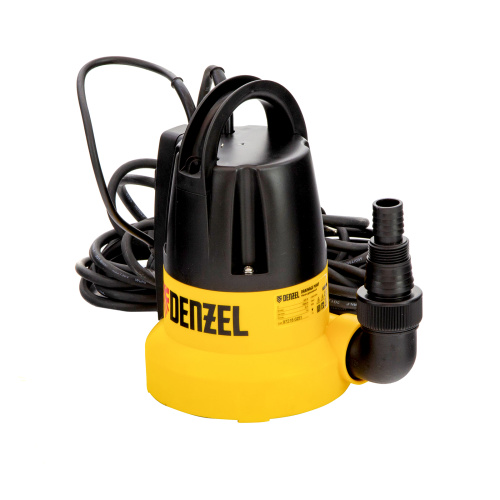 Дренажный насос DP500E, 500 Вт, подъем 7 м, 7000 л/ч Denzel по ценам производителя в Воронеже с доставкой по всей России