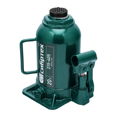 Домкрат гидравлический бутылочный, 20 т, 215-405 мм Сибртех по ценам производителя в Воронеже с доставкой по всей России