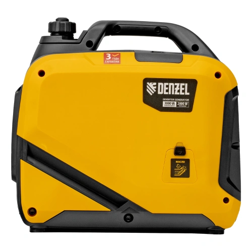 Генератор инверторный GS-3000iS, 3,0 кВт, 230 В, закрытый корпус, ручной старт DENZEL по ценам производителя в Воронеже с доставкой по всей России