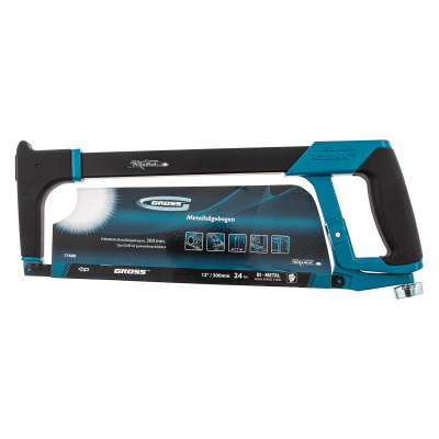 Ножовка по металлу "Piranha", 300 мм, обрезиненная рукоятка и захват Gross по ценам производителя в Воронеже с доставкой по всей России