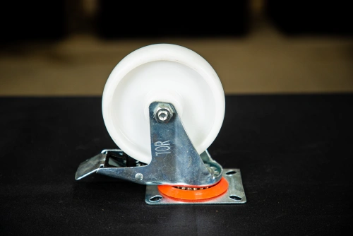 Колесо поворотное полипропилен SRCnb 55 125 мм с тормозом (N) по ценам производителя в Воронеже с доставкой по всей России