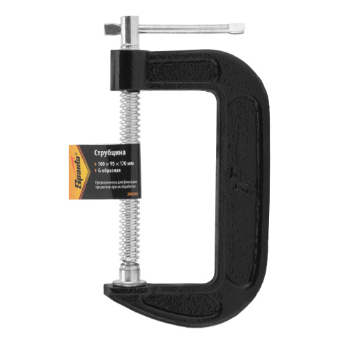 Струбцина G-образная, 100 мм Sparta по ценам производителя в Воронеже с доставкой по всей России