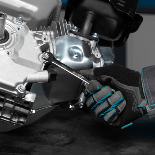 Набор ключей комбинированных с трещоткой, 8-19 мм, 7 шт, CrV Gross по ценам производителя в Воронеже с доставкой по всей России