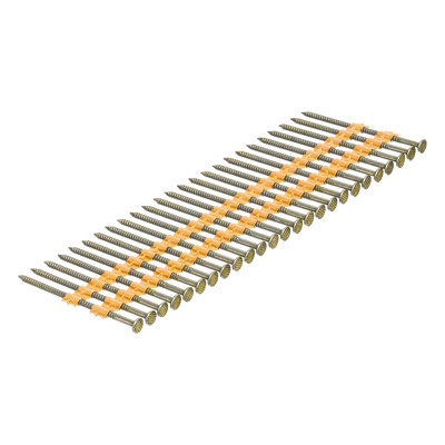 Гвозди для пнев. нейлера (крашен.) длина - 65 мм, диам. - 2,9 мм, 2000 шт. Denzel по ценам производителя в Воронеже с доставкой по всей России