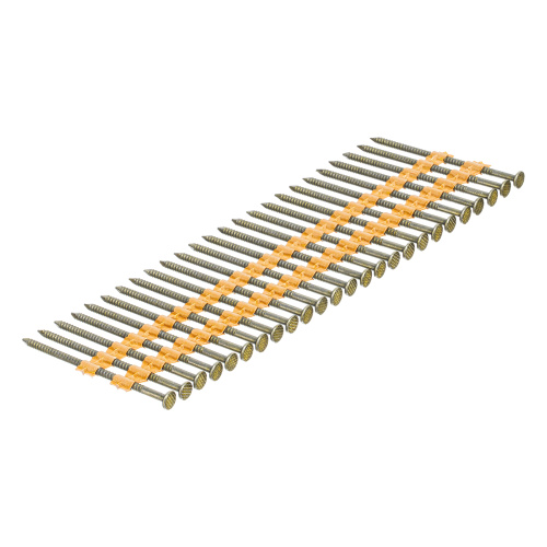 Гвозди для пнев. нейлера (крашен.) длина - 65 мм, диам. - 2,9 мм, 2000 шт. Denzel по ценам производителя в Воронеже с доставкой по всей России