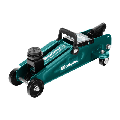 Домкрат гидравлический подкатной, 2 т, 135-320 мм, в пласт. кейсе Сибртех по ценам производителя в Воронеже с доставкой по всей России