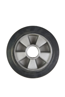 Колесо резиновое 200х50 мм без подшипника для тележек гидравлических BF/WB/RHP по ценам производителя в Воронеже с доставкой по всей России