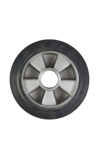Колесо резиновое 200х50 мм без подшипника для тележек гидравлических BF/WB/RHP по ценам производителя в Воронеже с доставкой по всей России