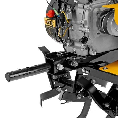 Мотоблок DPT-170S, 7 л.с., ремен.сцеп, фрез 3х4, ШОМ, передачи 2В/1Н Denzel по ценам производителя в Воронеже с доставкой по всей России