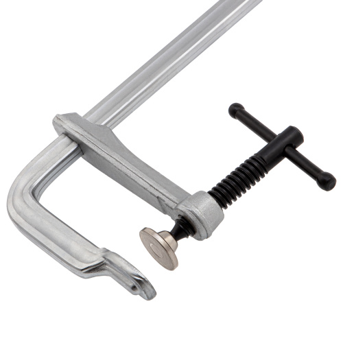 Струбцина F-образная, 120x300мм, кованая Denzel по ценам производителя в Воронеже с доставкой по всей России