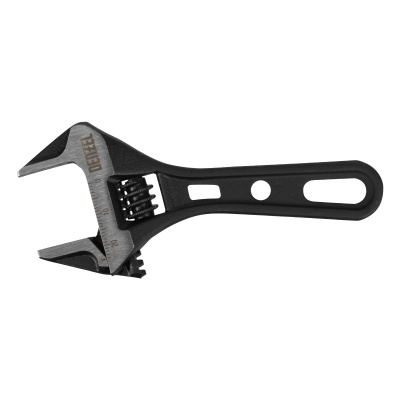 Ключ разводной 115 мм, CrV, кованый, укороченная рукоятка Denzel по ценам производителя в Воронеже с доставкой по всей России