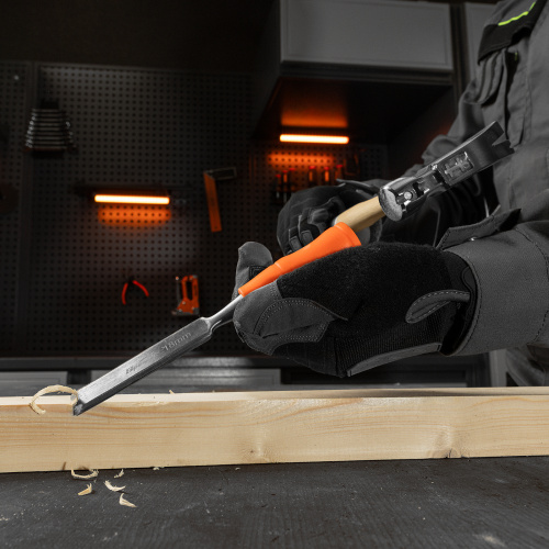 Набор стамесок 4 шт, 6-12-18-24 мм, плоские, пластиковые ударные рукоятки Sparta по ценам производителя в Воронеже с доставкой по всей России