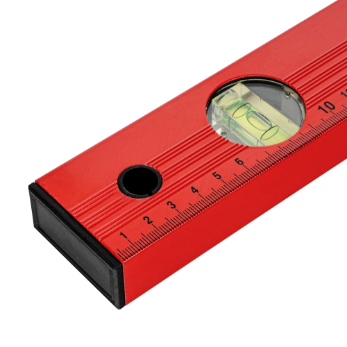 Уровень алюминиевый, 800 мм, 3 глазка, красный, линейка Matrix по ценам производителя в Воронеже с доставкой по всей России