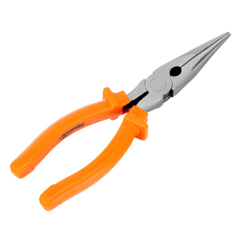 Длинногубцы прямые Classic, 200 мм, шлифованные, пластмассовые рукоятки Sparta по ценам производителя в Воронеже с доставкой по всей России