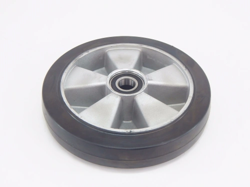 Колесо резиновое 250х50 мм с подшипником для тележек гидравлических HW по ценам производителя в Воронеже с доставкой по всей России