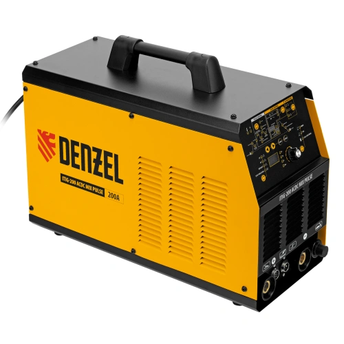 Аппарат инвертор. аргонодуговой сварки ITIG-200 ACDC Mix Pulse, 200 А, ПВ 60% Denzel по ценам производителя в Воронеже с доставкой по всей России