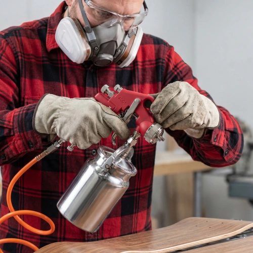 Краскораспылитель HP пневмат. с нижним бачком V= 1 л, сопло диаметром 1.8 мм Matrix по ценам производителя в Воронеже с доставкой по всей России