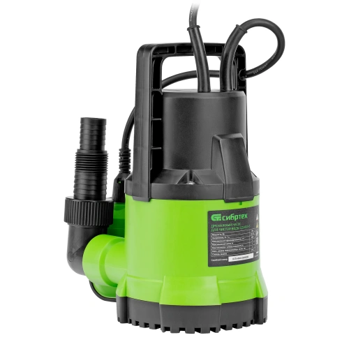 Дренажный насос для чистой воды СДН500-5, 500 Вт, напор 8 м, 8000 л/ч Сибртех по ценам производителя в Воронеже с доставкой по всей России