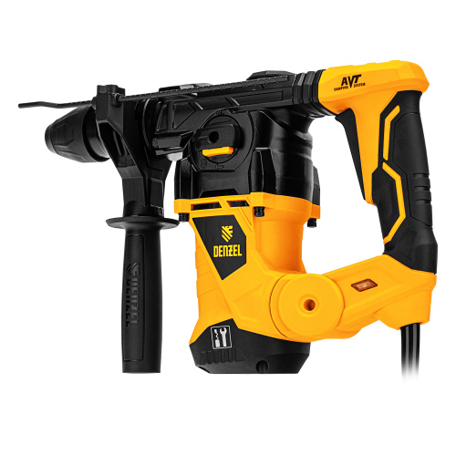 Перфоратор электрический RHV-1250-30, SDS-plus, 1250 Вт, 5 Дж, 3 плюс 1 режим Denzel по ценам производителя в Воронеже с доставкой по всей России