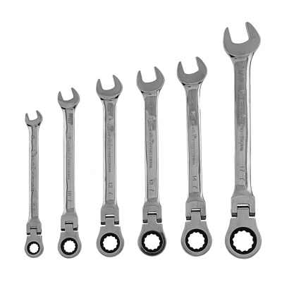 Набор ключей комбинированных, трещеточных шарнирных 6 шт Matrix по ценам производителя в Воронеже с доставкой по всей России