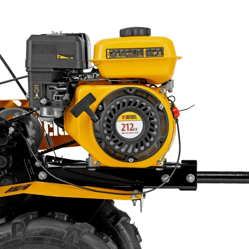 Мотоблок DPT-270S, 7 л.с., ремен.сцеп, фрез 3х4, ШОМ, передачи 2В/1Н Denzel купить в Москве с доставкой по всей России | ProtosMarket.ru