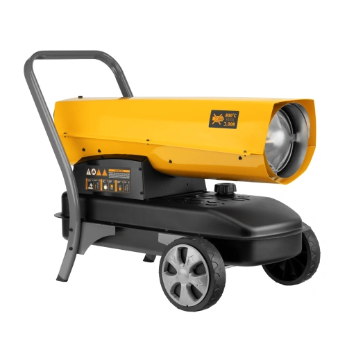 Дизельная тепловая пушка DHG-45i, 45 кВт, 1000 м3/ч, прямой нагрев, электронный термостат Denzel по ценам производителя в Воронеже с доставкой по всей России