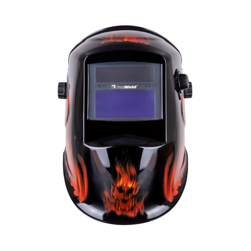 Маска сварщика КОРУНД-2 "пламя" (ф-р 7100V) без коробки по ценам производителя в Воронеже с доставкой по всей России