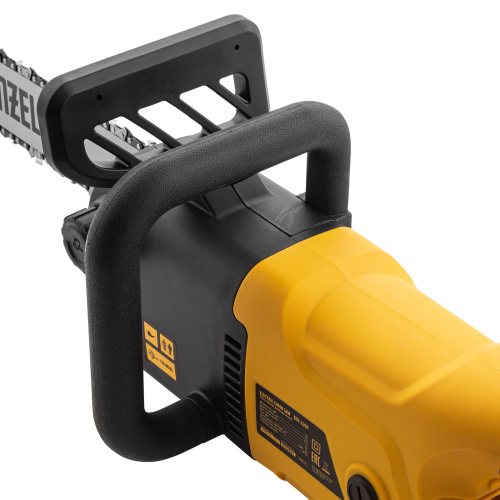 Пила цепная электрическая EDS-2200, 2.2 кВт,продольная, шина 45 см, шаг 3/8, паз 1.3 мм, 62 звена Denzel по ценам производителя в Воронеже с доставкой по всей России