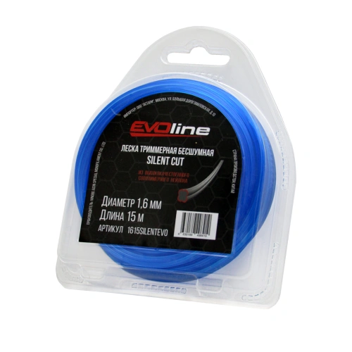 Леска (корд) триммерная EVOline SILENT CUT (1.6 мм, 15 метров) по ценам производителя в Воронеже с доставкой по всей России