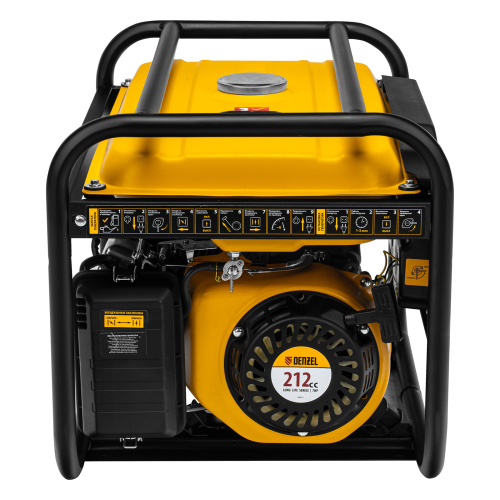 Генератор бензиновый PS 25, 2.5 кВт, 230 В, 15 л, ручной стартер Denzel по ценам производителя в Воронеже с доставкой по всей России