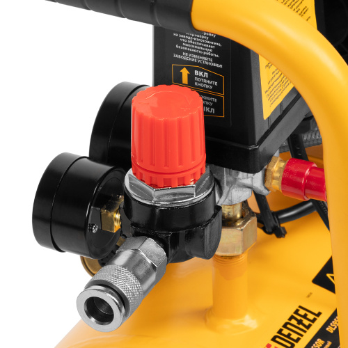 Компрессор DLS950/24 безмаслянный малошумный 950 Вт, 165 л/мин, ресивер 24 л Denzel по ценам производителя в Воронеже с доставкой по всей России